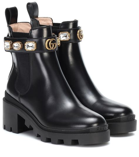 gucci boot black|Gucci boots women black.